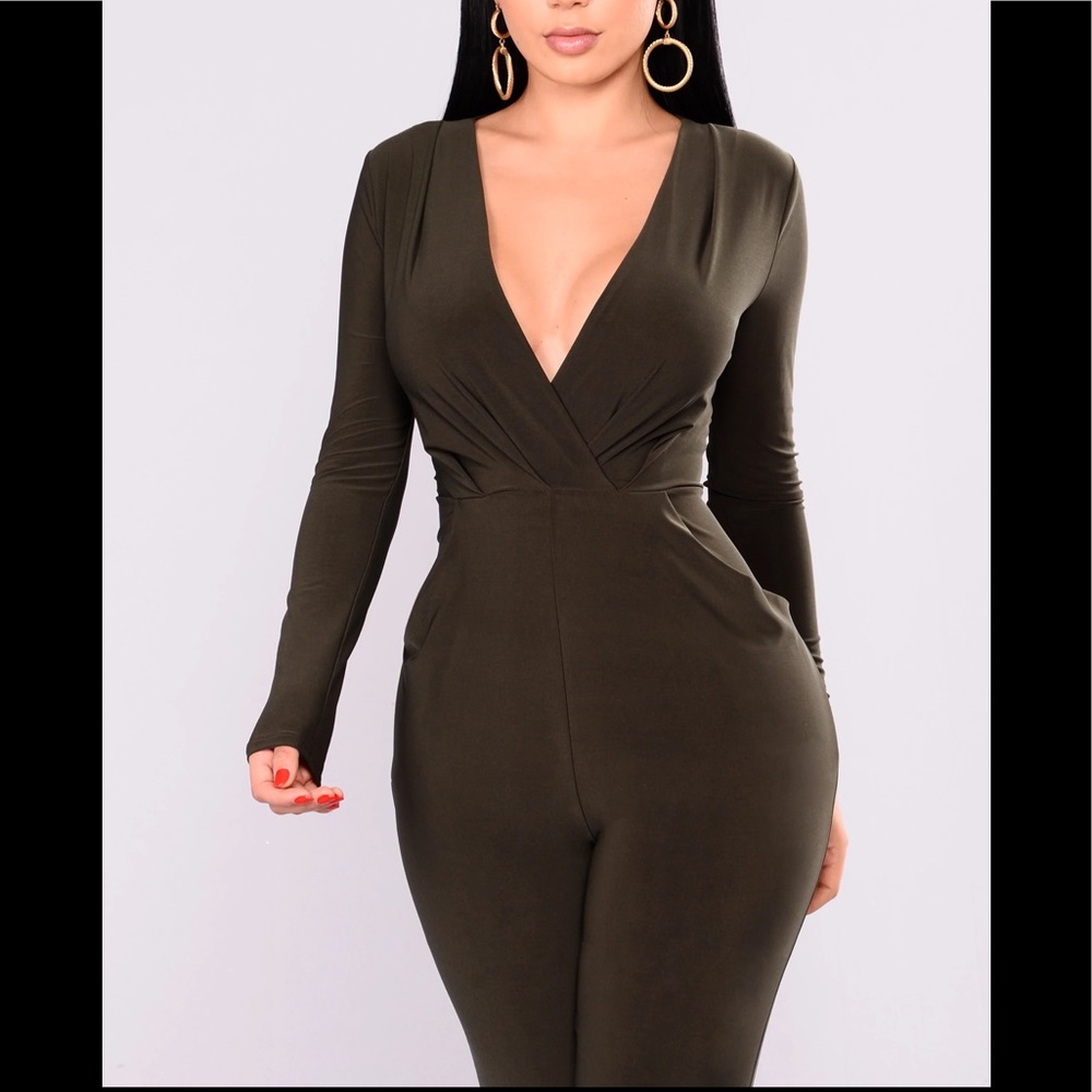 Scranton Jumpsuit - Olive